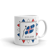 Icelandic Flag Square | Mug