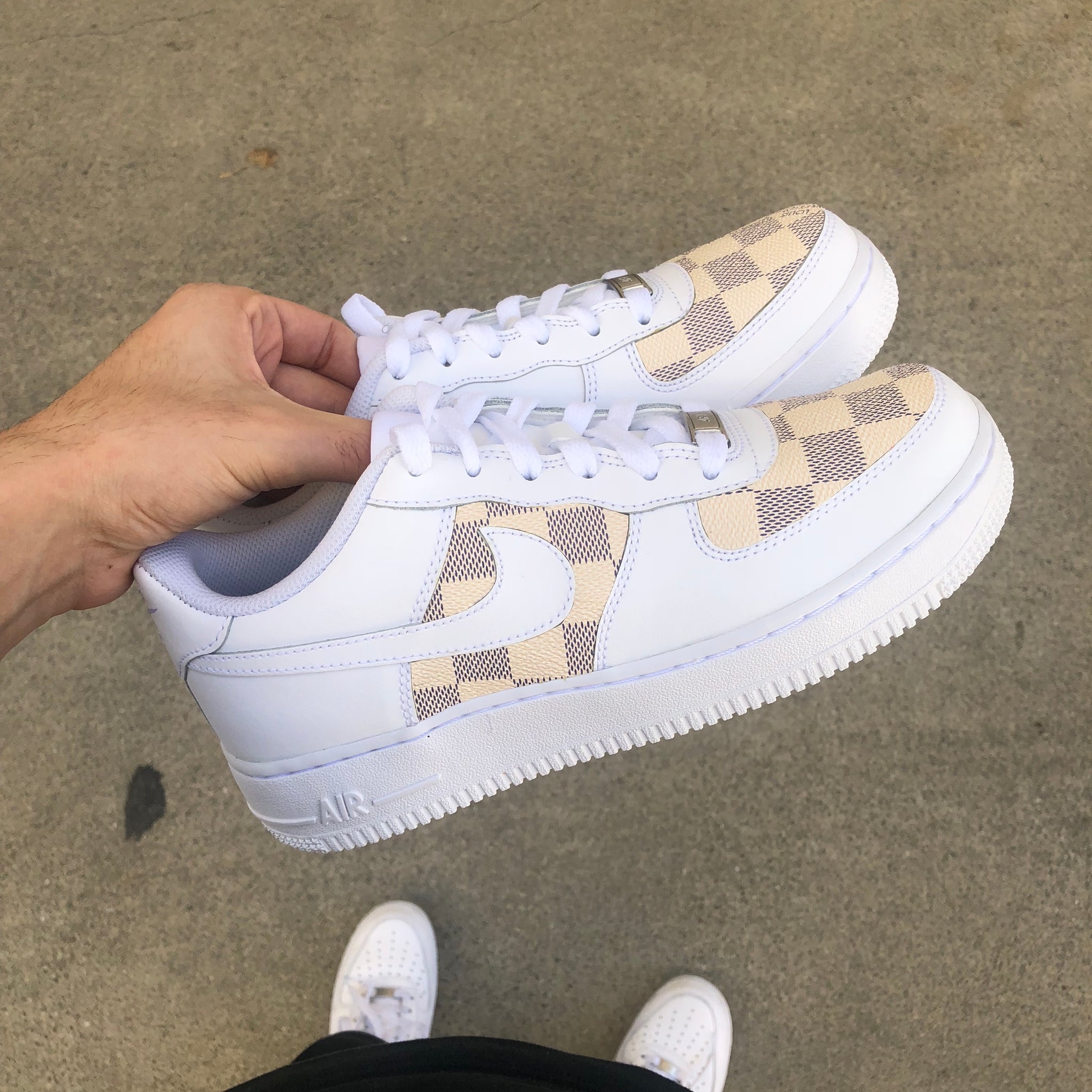 air force 1 louis vuitton reflective