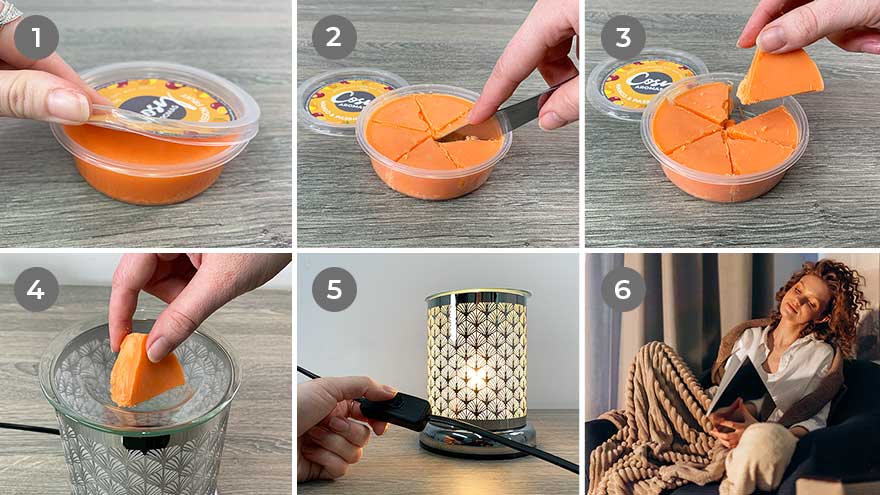 Wax melt Warmer  You Make Scents