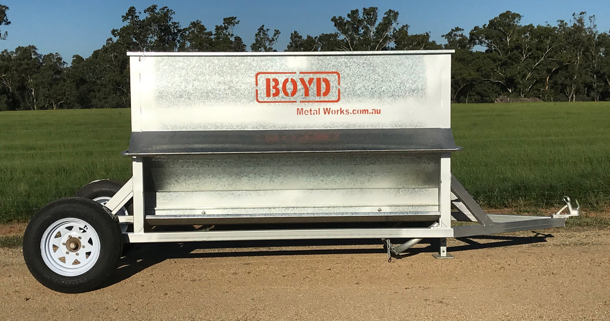 Towable Cattle Feeder Boyd Metalworks 5185