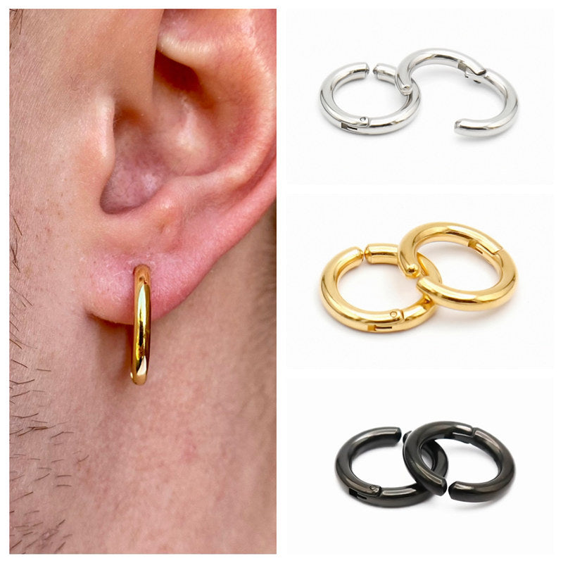 Top 240+ gold ring earrings mens super hot