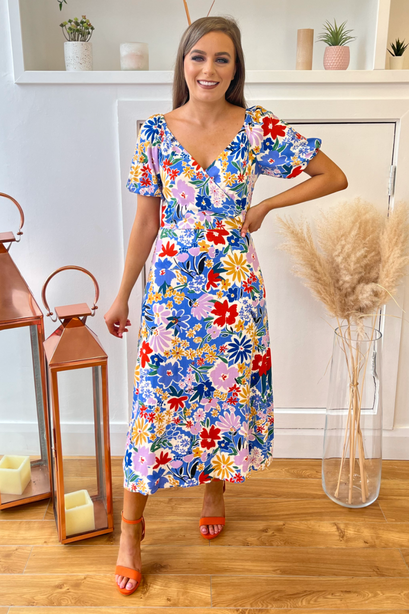 Orla Floral Midi Dress | The Dresser Boutique Banbridge Northern Ireland