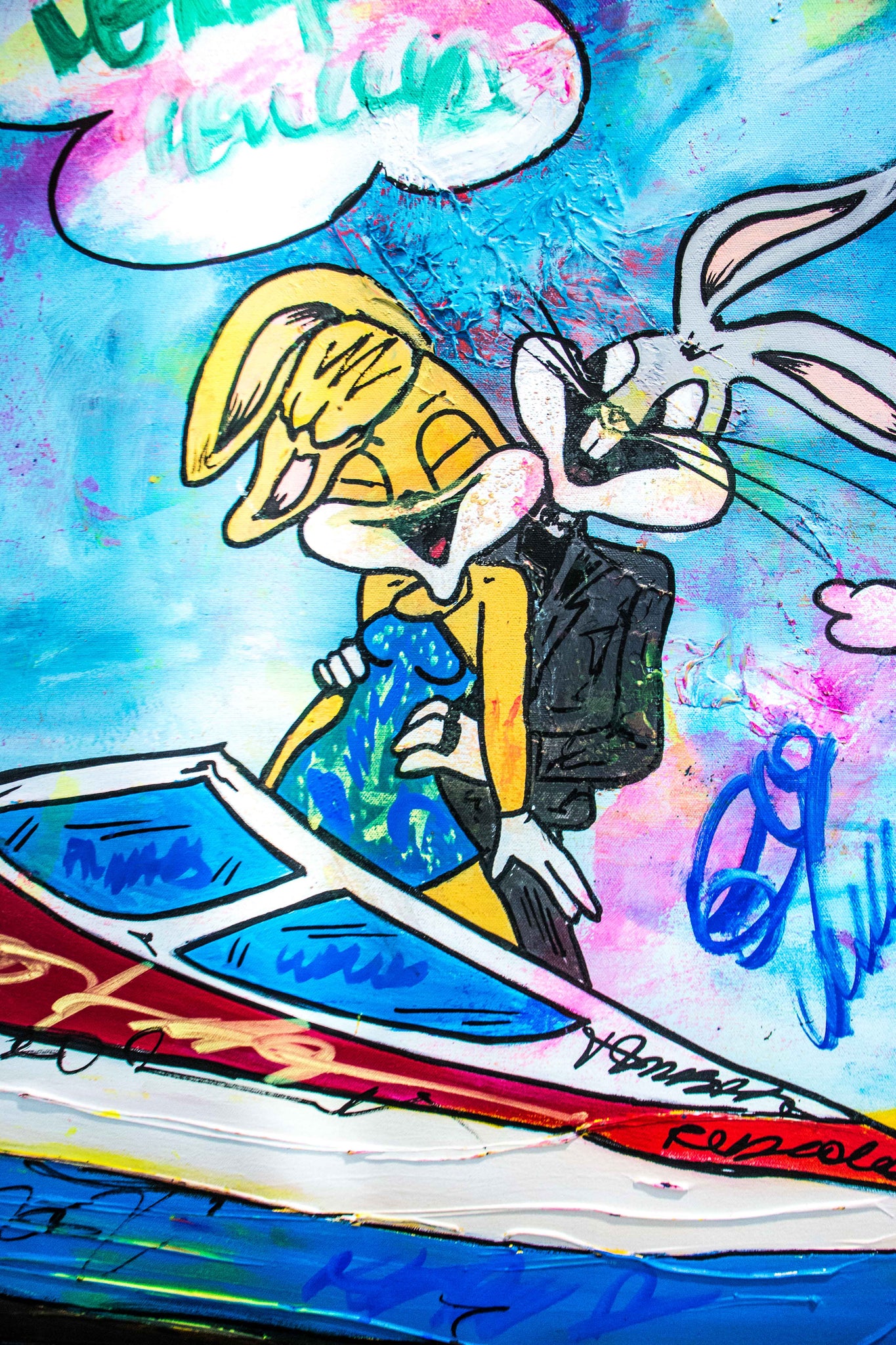 Couple Goals ft Bugs and Lola Bunny – Carlos Pun Art