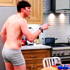 Kelso in boxer briefs