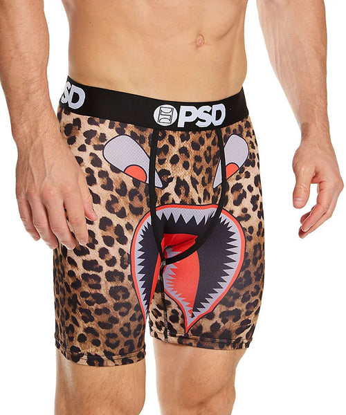 PSD Underwear with a wild boxer brief print