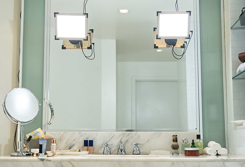 Key Light Master Package in a hotel bathroom