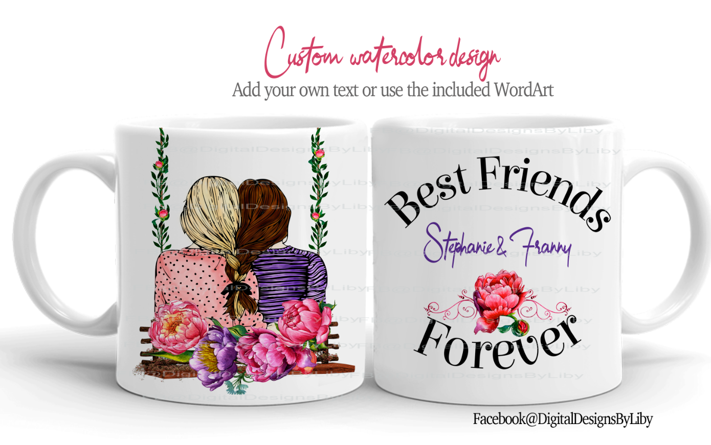 Download Best Friend Forever BFF + Bonus WordArt (MUG ONLY ...