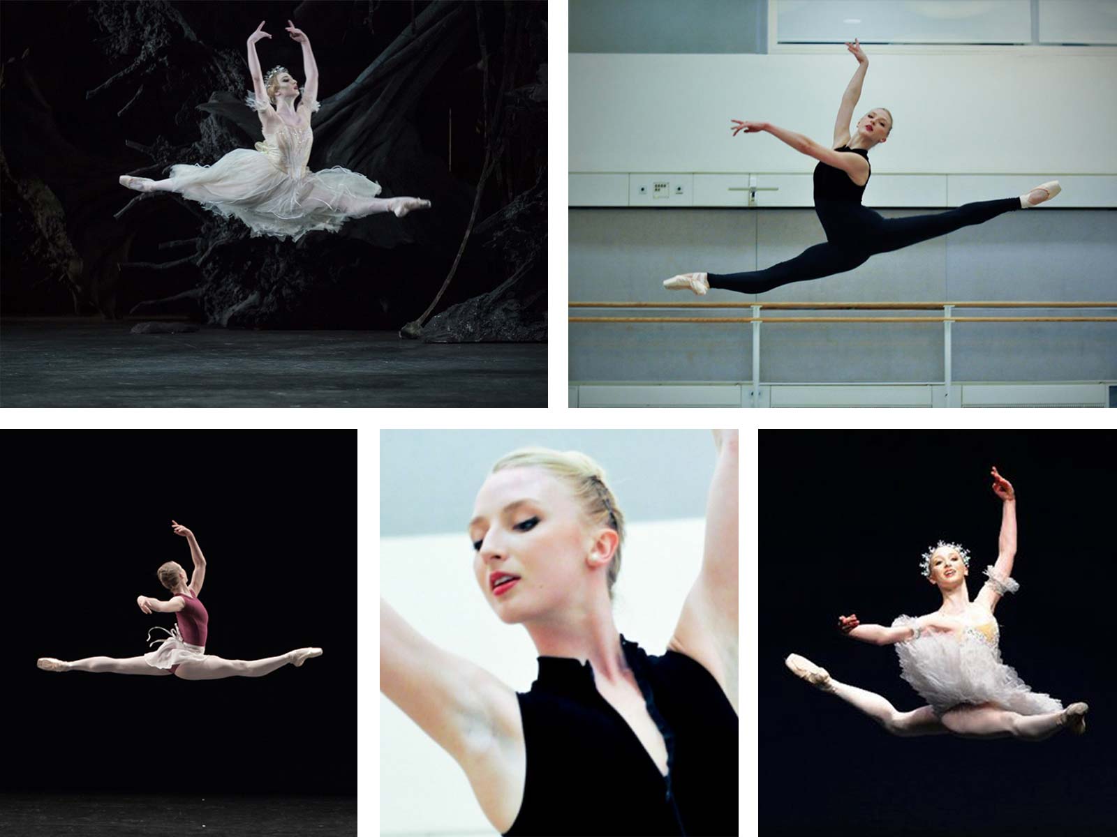 The Royal Ballet — Claudia Dean in rehearsal at the opera house