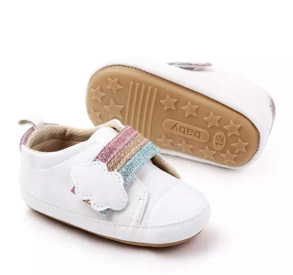 baby girl rainbow shoes