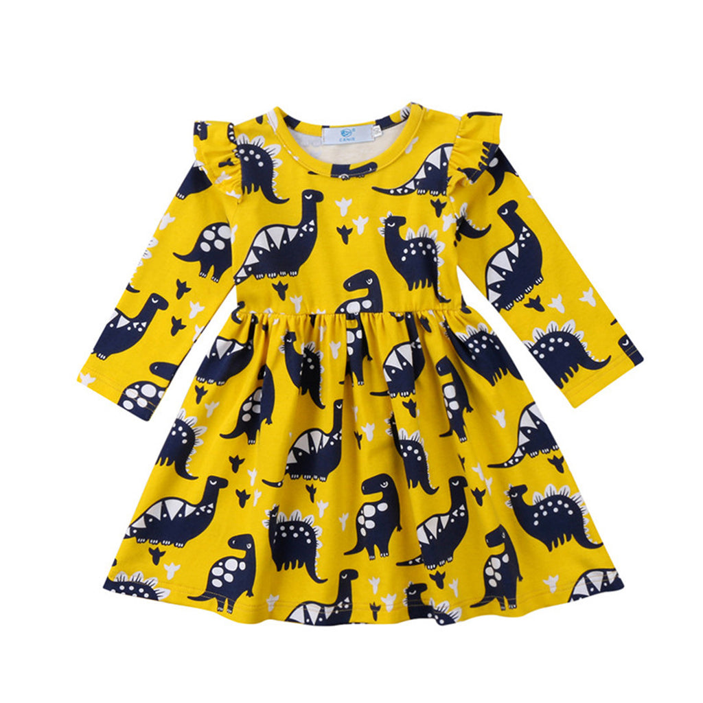 baby girl dinosaur dress