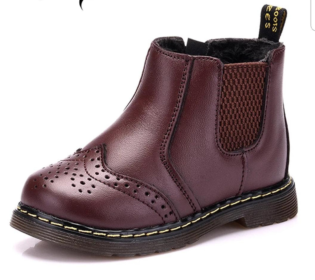 girls genuine leather boots