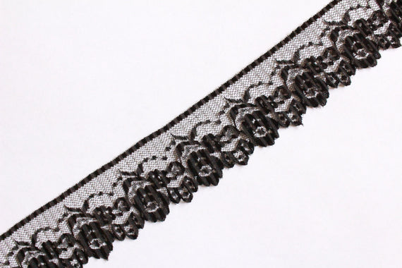 black lace trim