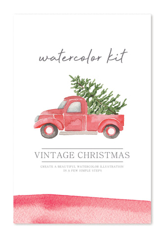 Watercolor Kit - Merry and Bright – Me and Mary Shop