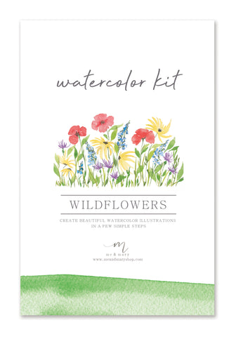Watercolor Workbook - In the Garden – Me and Mary Shop