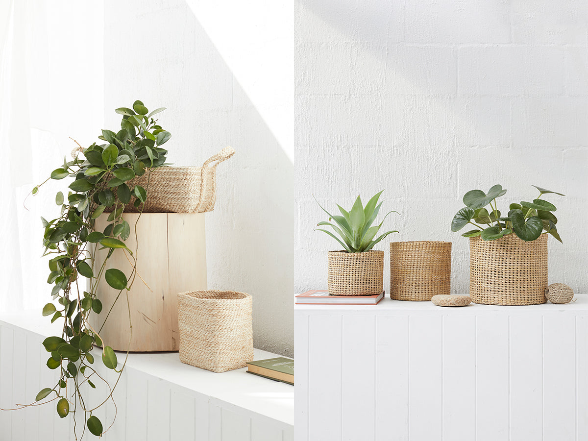 Six ways to use small baskets