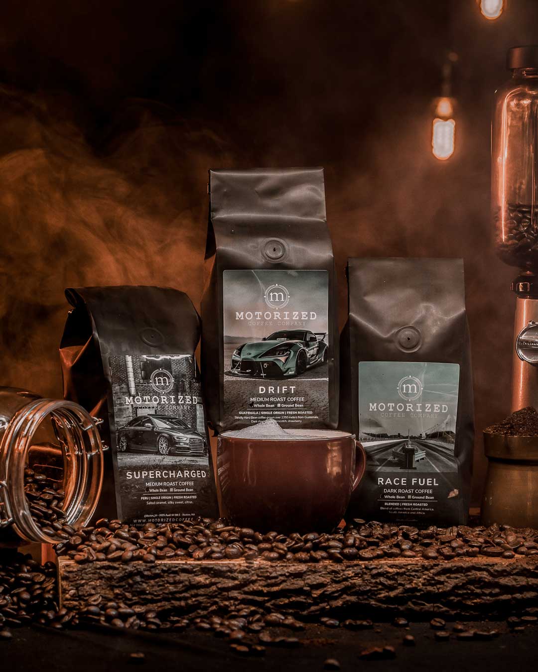 Coffee Subscription for Coffee Club - Signature, Specialty, Roast-to-Order Coffee for car and gearhead enthusiats.