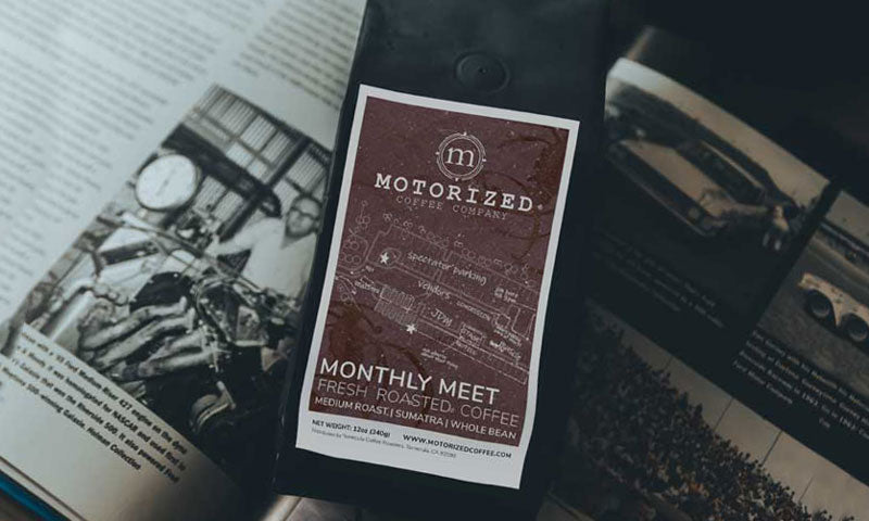 Signature specialty coffee of the month for car enthusiasts | Motorized Coffee Company