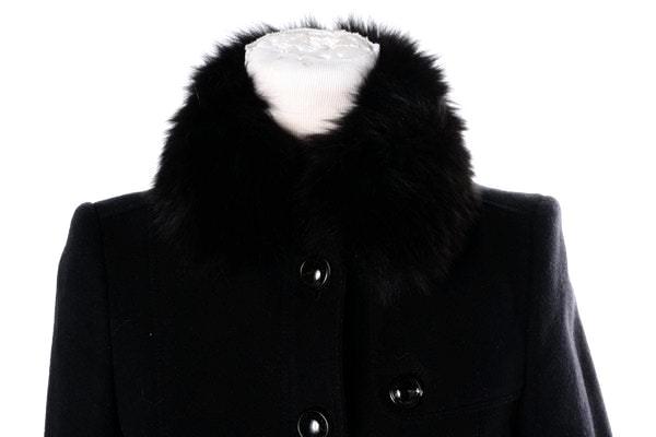 burberry fur collar