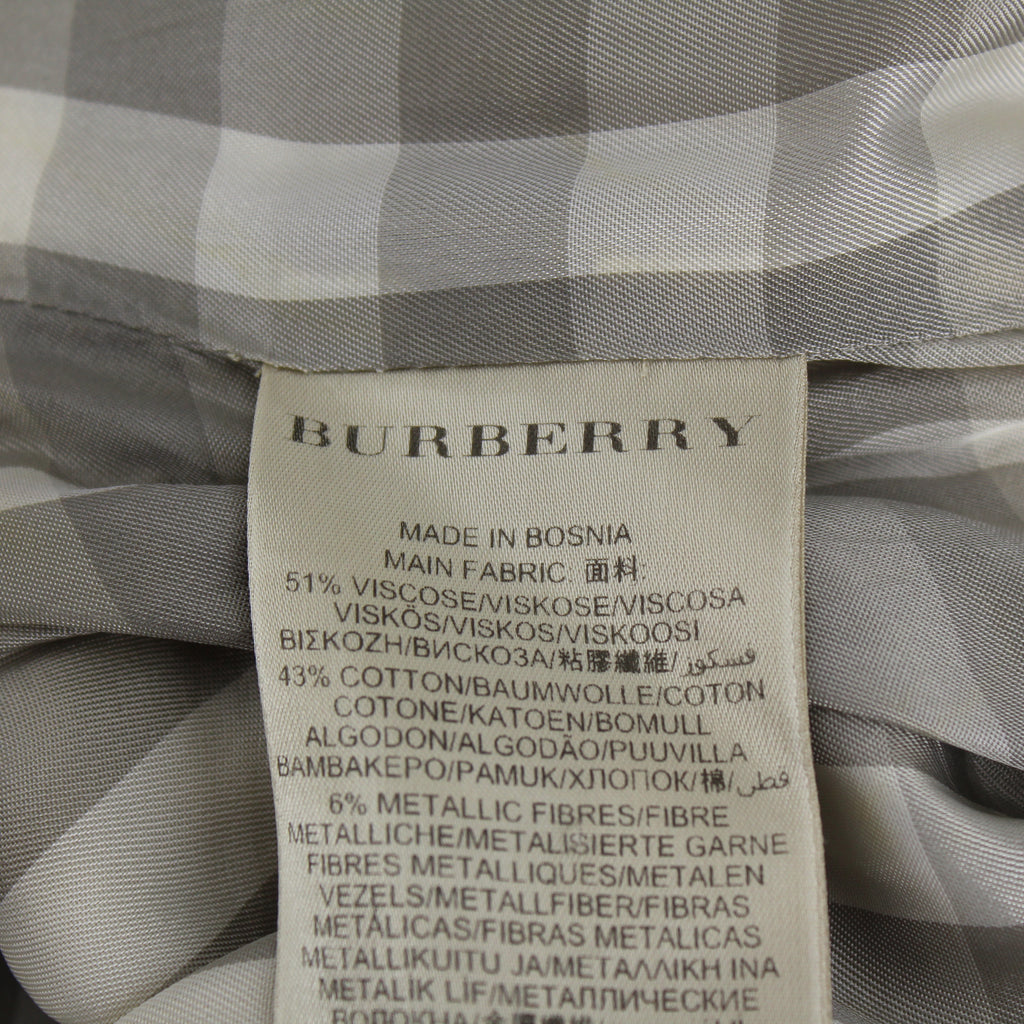 burberry trench label