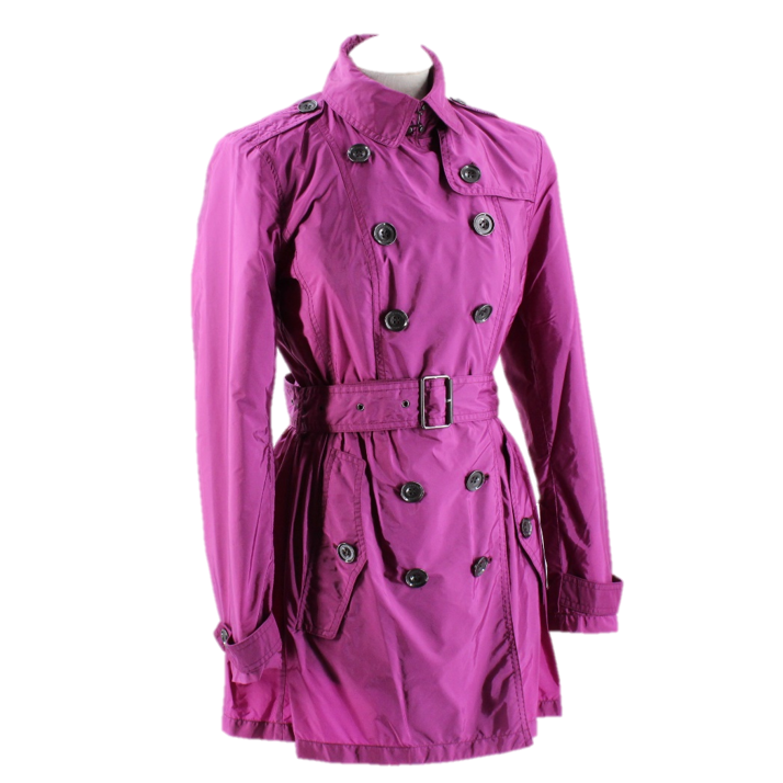 burberry trench pink