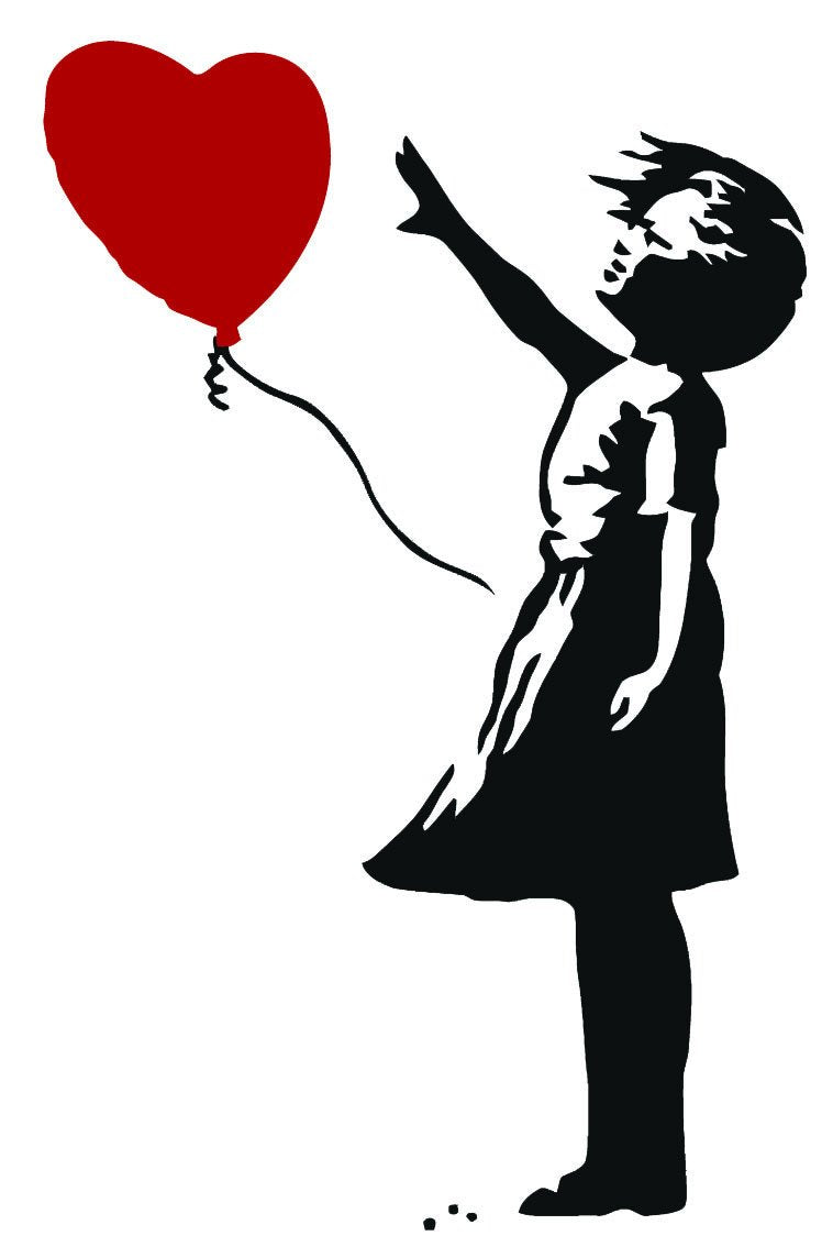 Бэнкси Balloon girl. Бэнкси девочка с воздушным шаром. Бэнски девочка с шаром. Бэнкси картина с девочкой.