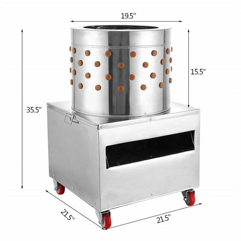 chicken defeathering machine