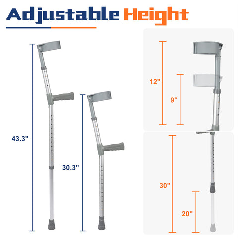 best forearm crutches