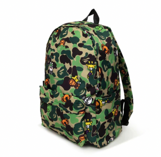 Bape Shark Backpack "Blue Camo"