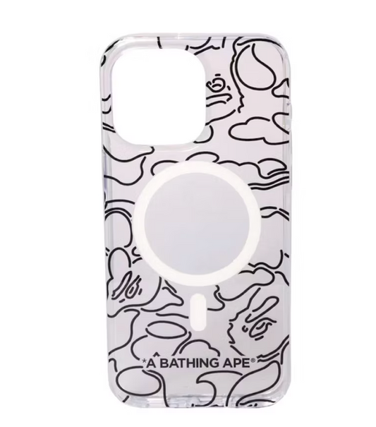 Supreme Camo iPhone 12 Pro Max Clear Case