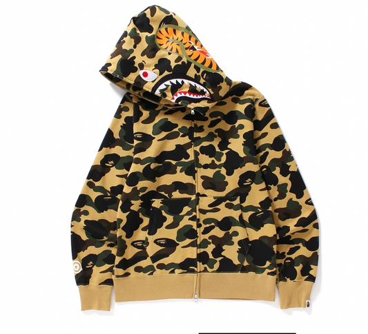 BAPE Go Skate Summer Pullover Hoodie Grey