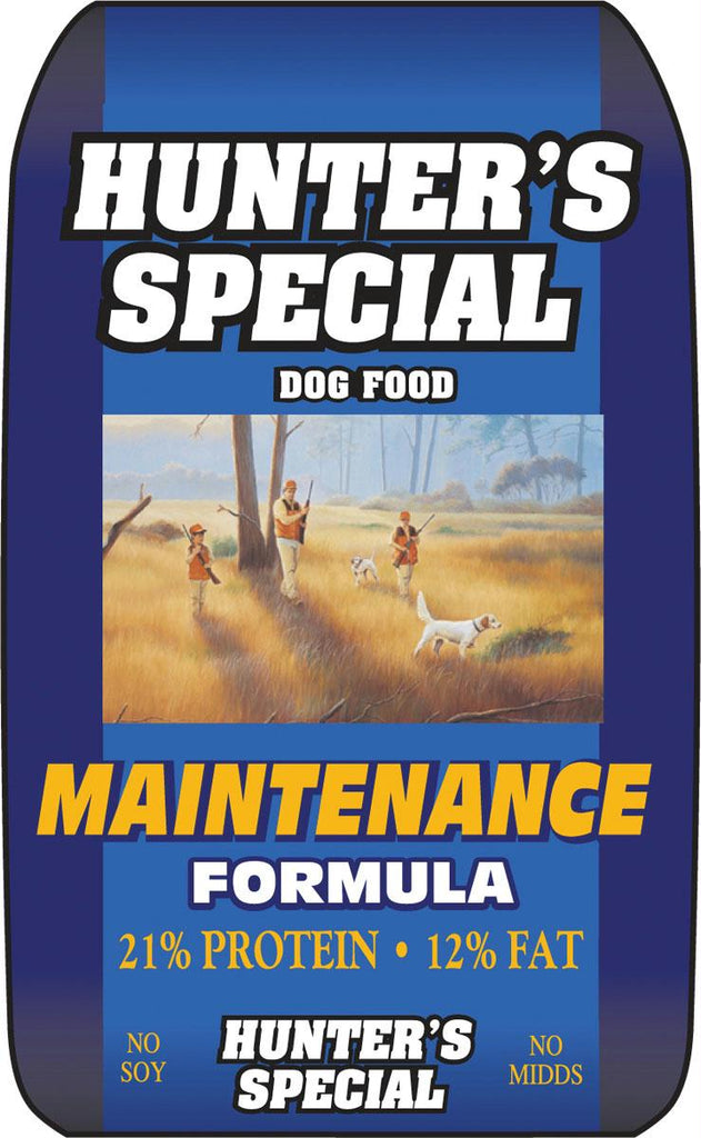 hunters special dog food maintenance formula