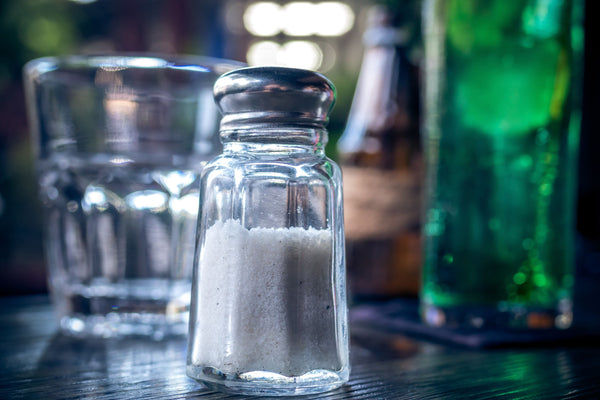 Table salt in bar