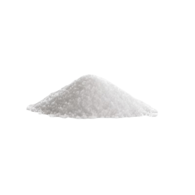 Brown Bowl Full Of Bright White Sodium Citrate Powder