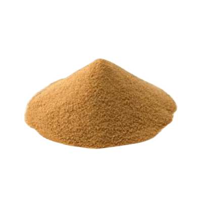 A Pile Of Brown Yeast From Which Peptamide 6 Plus Is Dervied