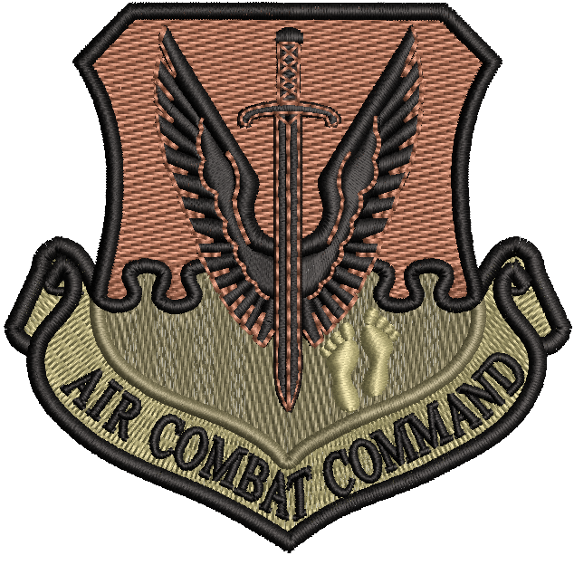Air Combat Command Acc Ocp Patch Csar Bagby Green