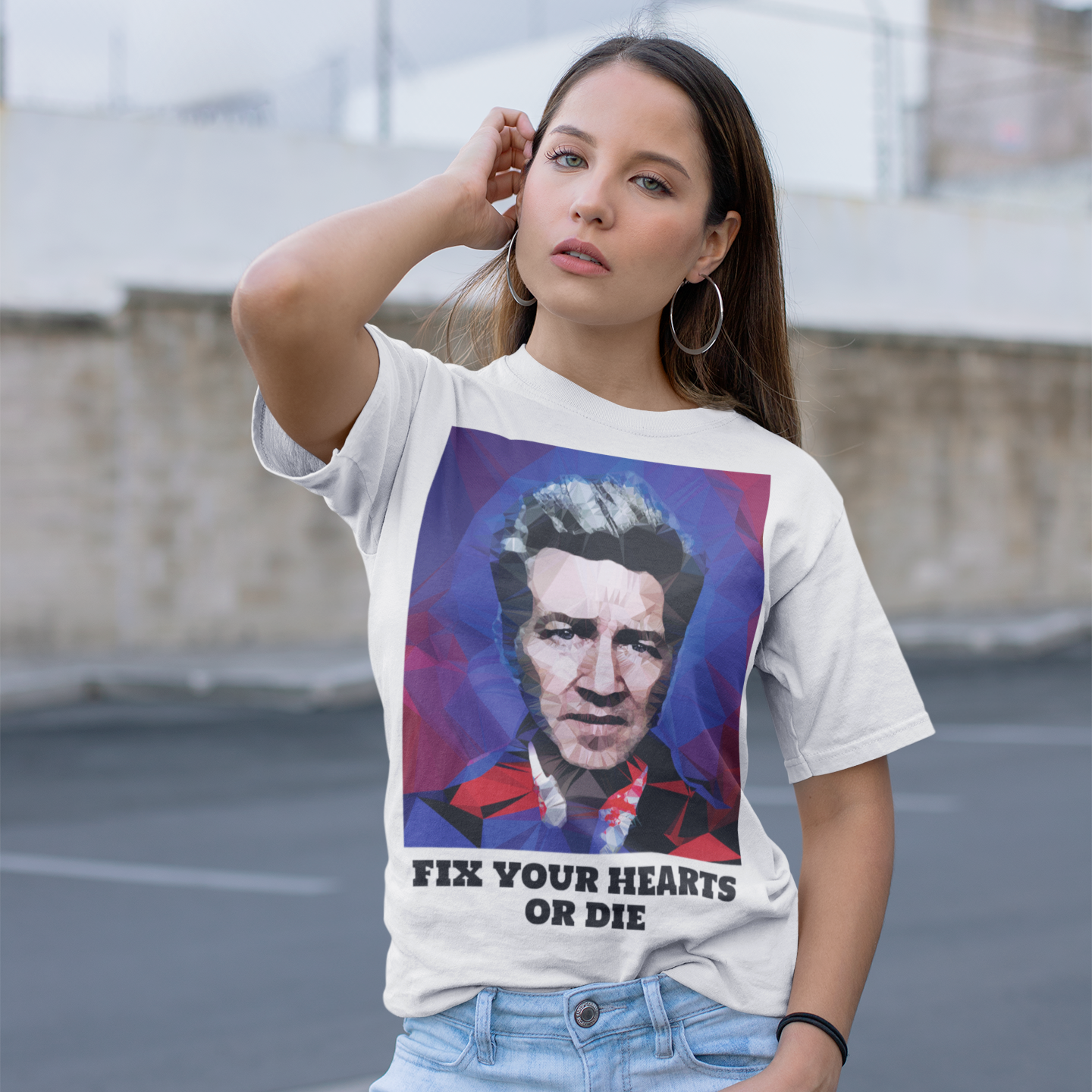 David Lynch By Baiba Auria Short Sleeve Unisex T Shirt