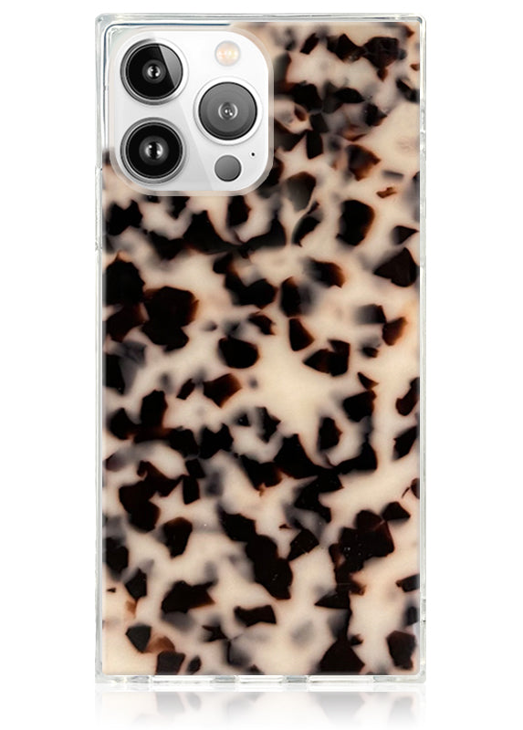 Blonde Tortoise SQUARE iPhone Case #iPhone 16 Pro Max