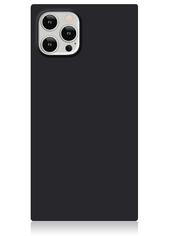 Image of Matte Black SQUARE iPhone Case