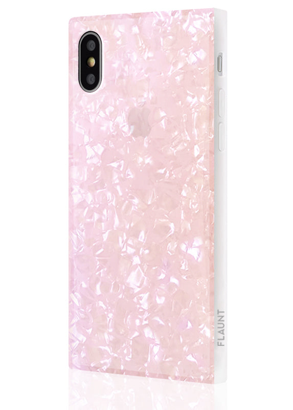 Blush Pearl Square iPhone Case - FLAUNT cases