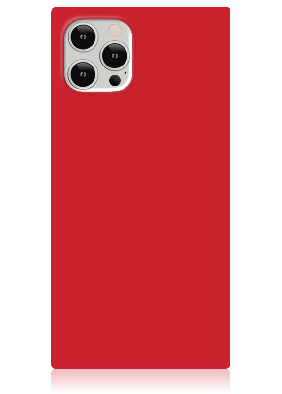 Image of Red SQUARE iPhone Case