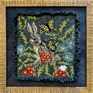Hare with Friends-Digital Download Punch Needle Pattern
