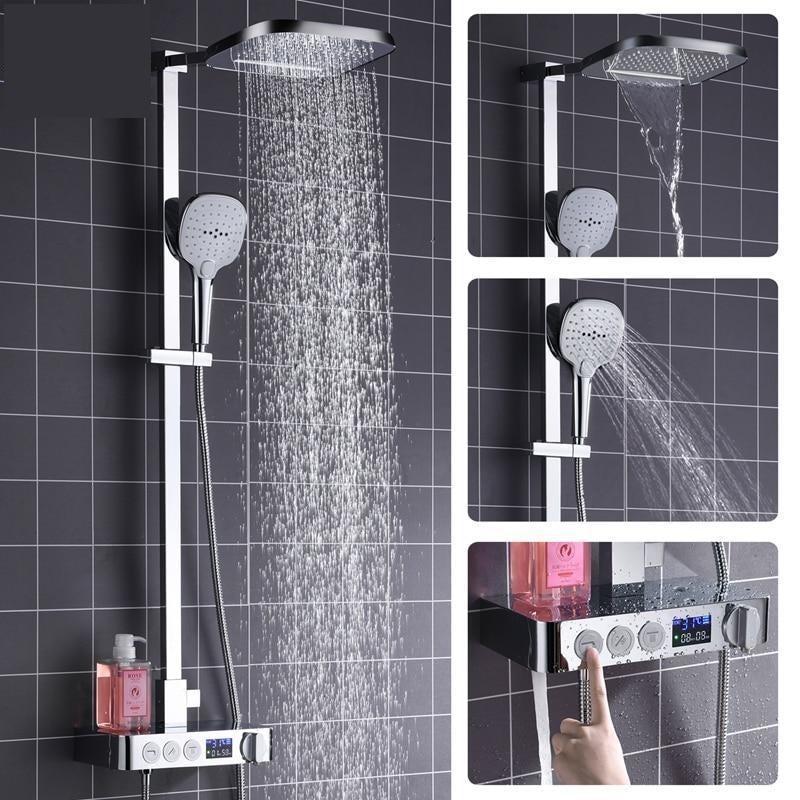 waterfall shower system