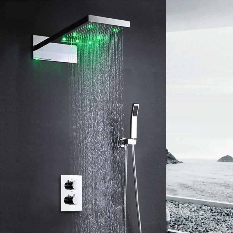 waterfall shower system