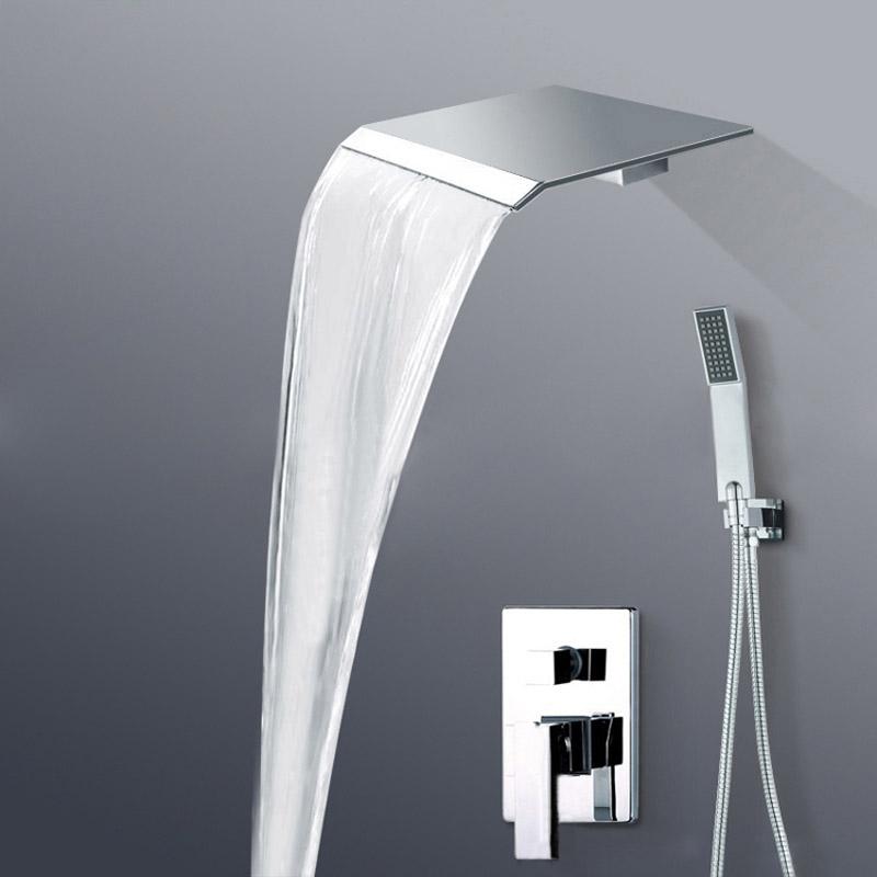 Waterfall shower head