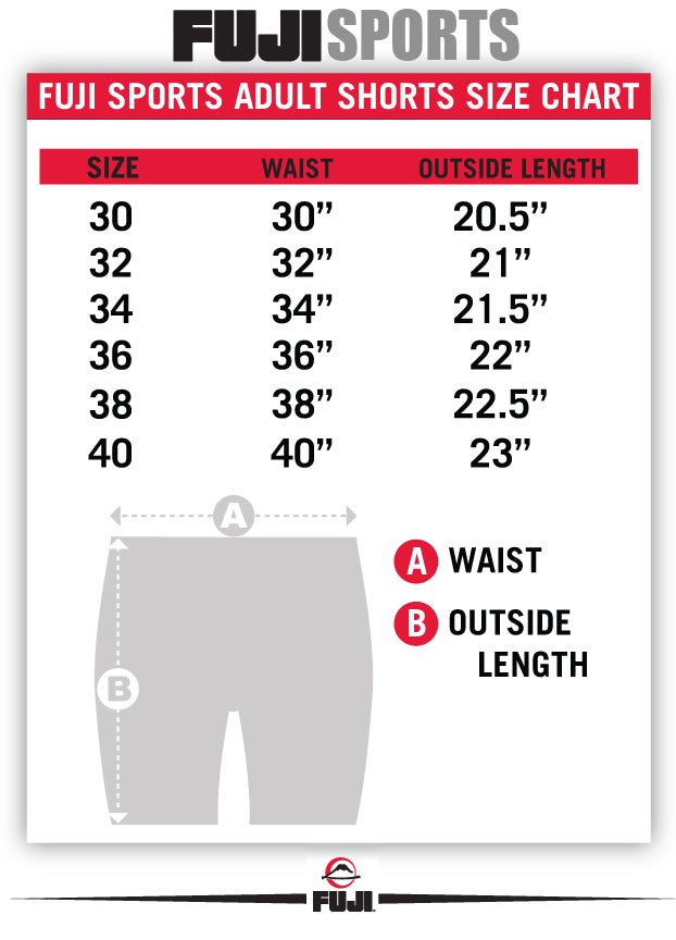 Gi Sportz Pants Size Chart