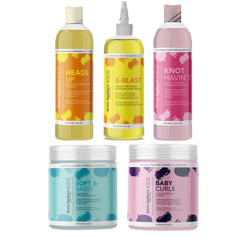 AUNT JACKIE'S GIRLS - CURLS & COILS KIDS HAIR CARE FULL COLLECTION -  Beautizone UK