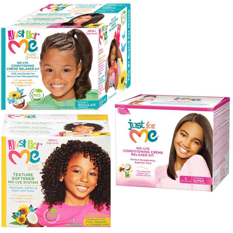 Just For Me Relaxer Kit - Regular Relaxer Kit - Super Texture Softener ...