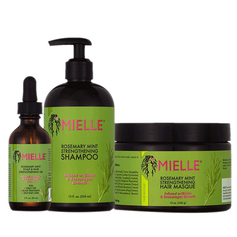 Mielle Rosemary Oil Masque & Shampoo Set - Beautizone UK