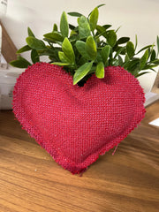 Heart Pillow - Red