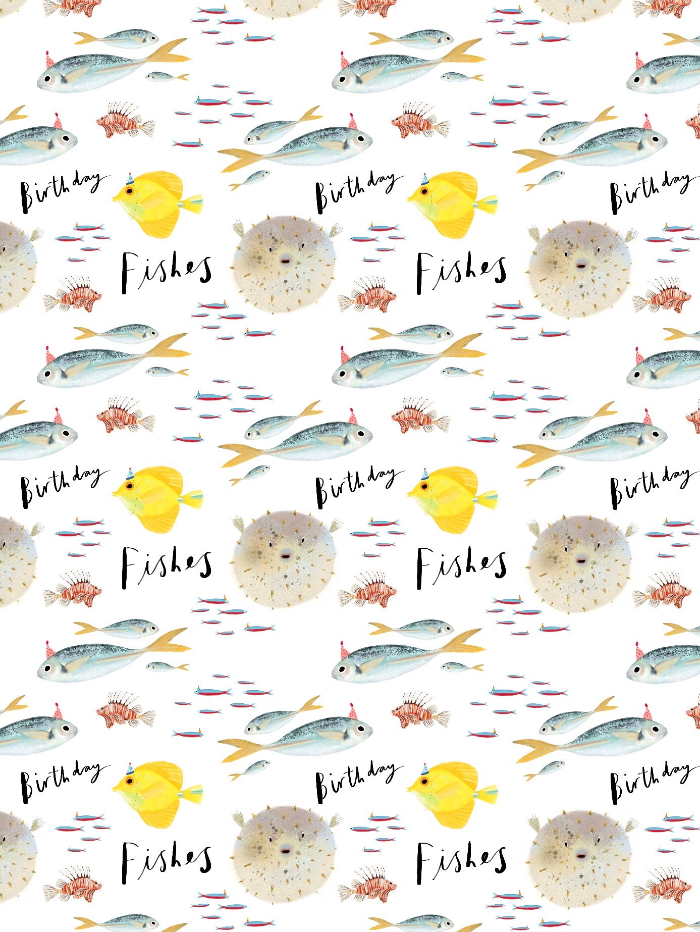 fish wrapping paper